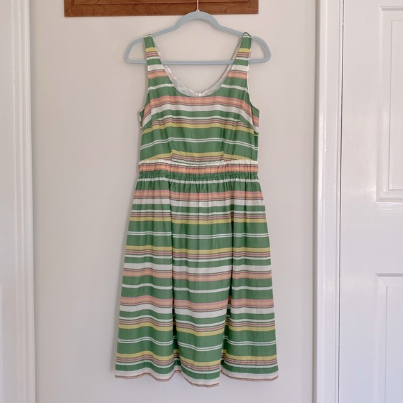 Boden Striped Sleeveless Sundress - Picture 4 of 10